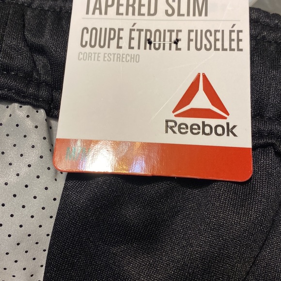 Reebok Men’s Active Training Pants. Size Medium. Color Black NWT - Picture 6 of 7
